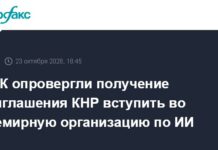 В ЕК опровергли получение приглашения КНР вступить во Всемирную организацию по ИИ